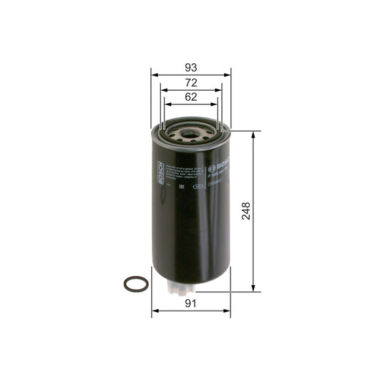 F 026 402 272 Fuel filter