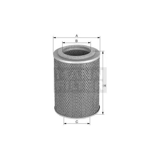 H 12 105 x Filter, operating hydraulics