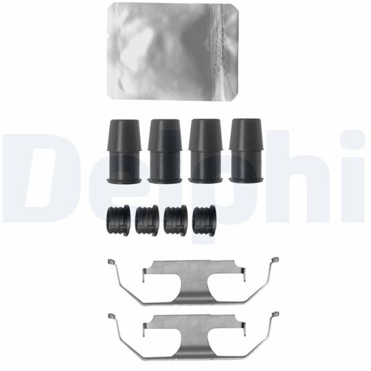 LX0643 Accessory Kit, disc brake pad