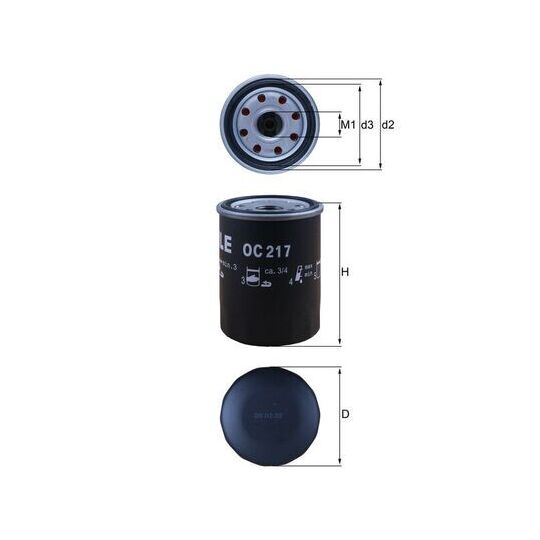 OC 217 Oil Filter