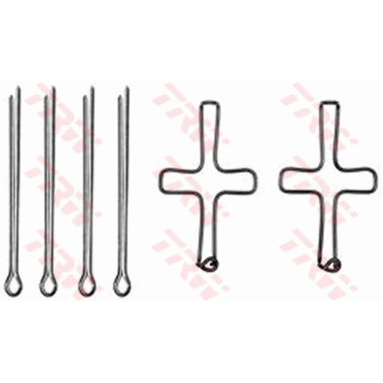 PFK277 Accessory Kit, disc brake pad