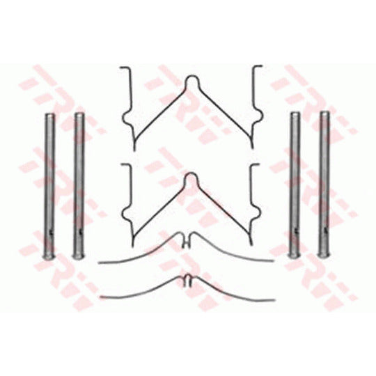 PFK288 Accessory Kit, disc brake pad