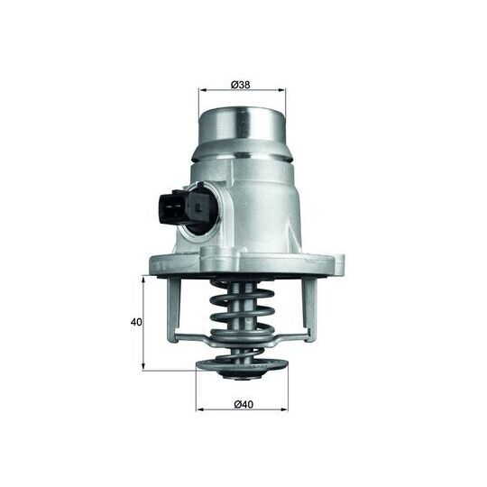 TM 27 101 Thermostat, coolant