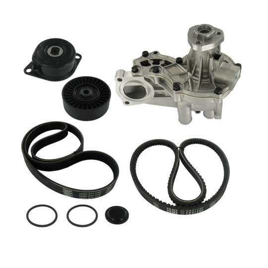 VKMC 31030 Water Pump + V-Ribbed Belt Set