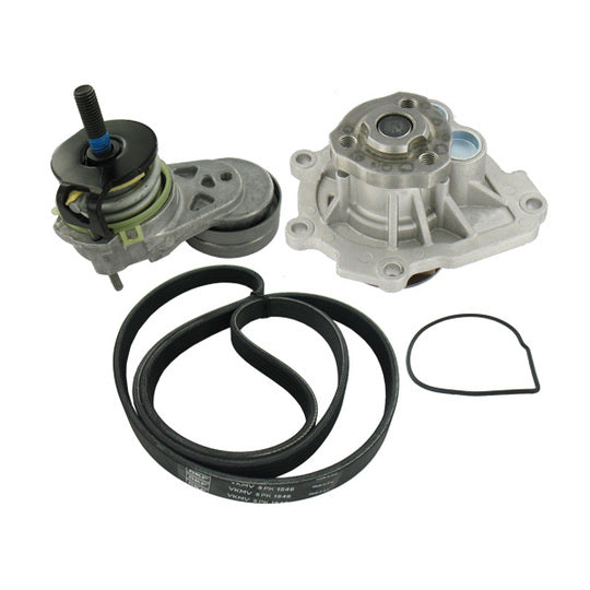 VKMC 35260 Water Pump + V-Ribbed Belt Set